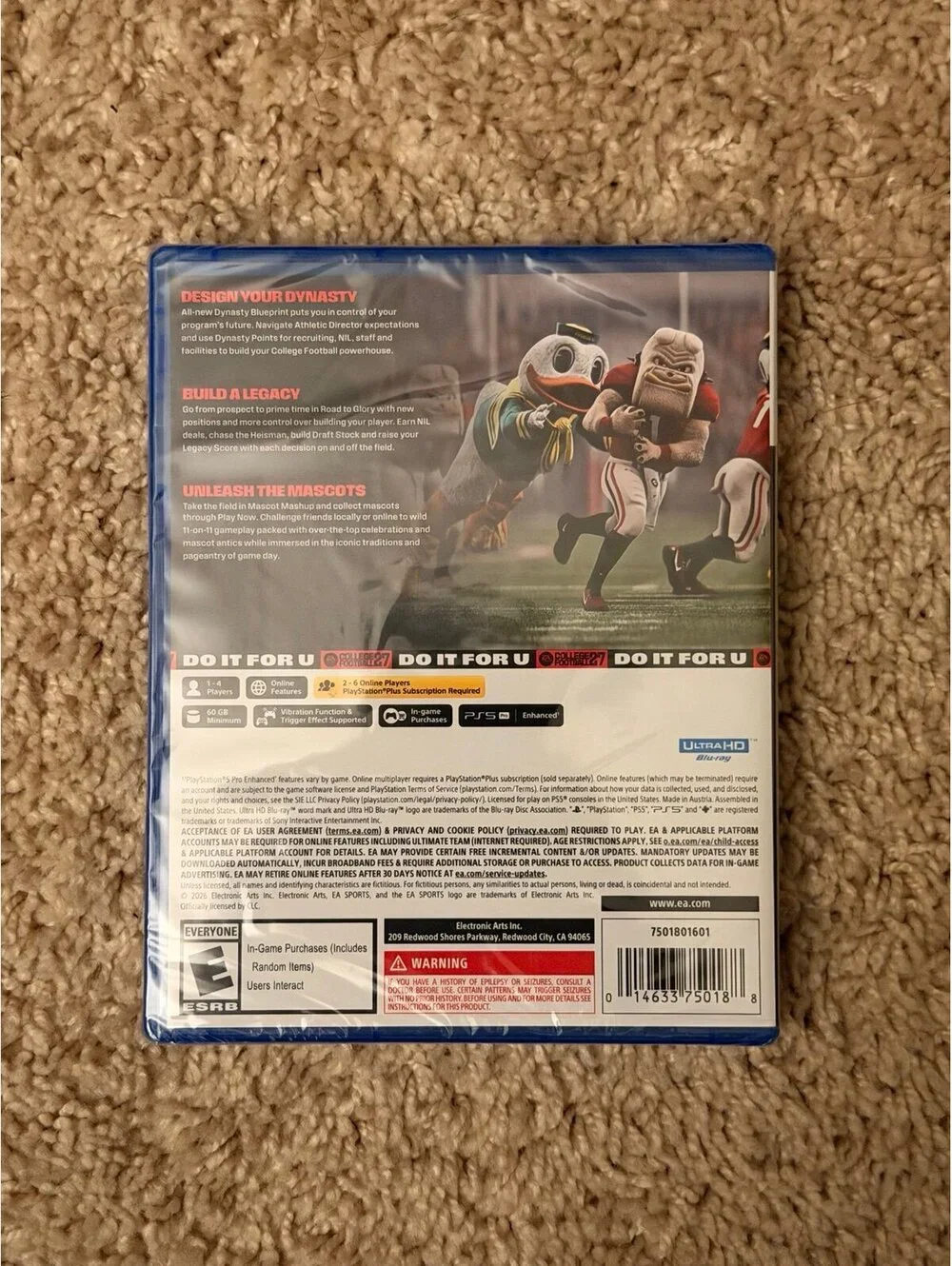 EA Sports College Football 27 for PlayStation 5